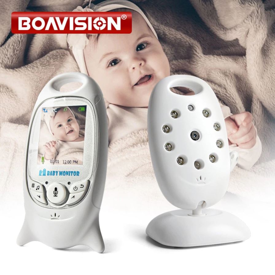 VB601 Video Baby Monitor Wireless 2.0'' LCD Babysitter 2 Way Talk Night Vision Temperature Security Nanny Camera 8 Lullabies 1